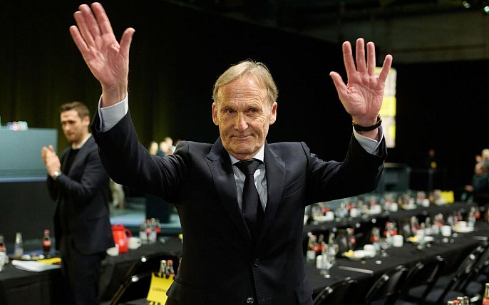 Bild zu Watzke neuer BVB-Präsident - Nur 59 Prozent Ja-Stimmen