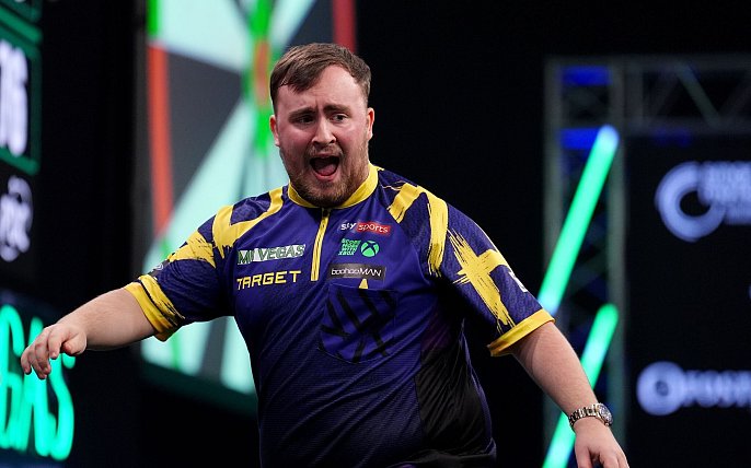 Bild zu Darts: Littler wird erstmals Nummer eins der Welt