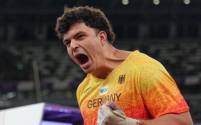 Bild zu Hammer bei Leichtathletik-WM: Hummel gewinnt Silber