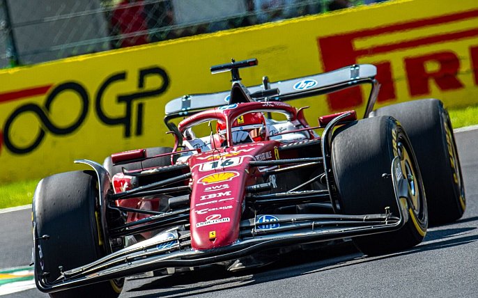 Bild zu Hoffnung bei Tifosi: Leclerc Zweiter vor K.o.-Ausscheidung