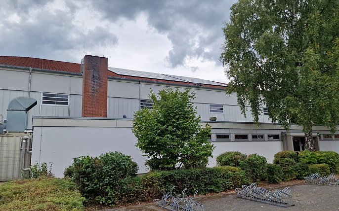 Bild zu Neue Solaranlage für die Mehrzweckhalle in Dörentrup