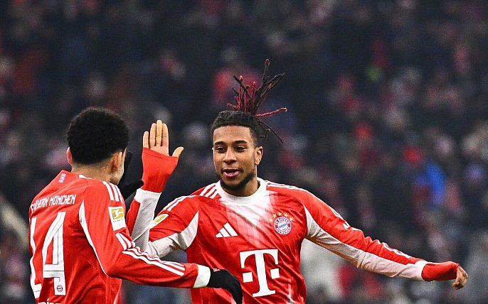 Bild zu Zwei wie Robben und Rib&eacute;ry: Bayern feiern das Duo &laquo;Ol&iacute;az&raquo;