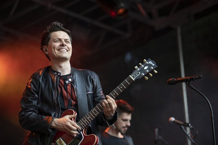 Michael Patrick Kelly rockt den Palaisgarten
