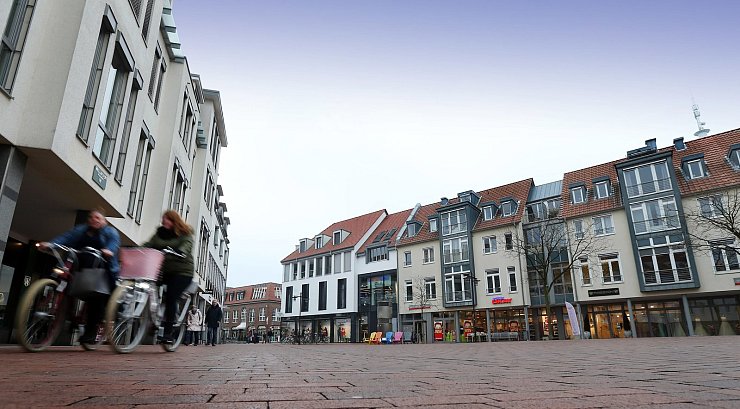 Der Kolbeplatz in Gütersloh. - © Menzel