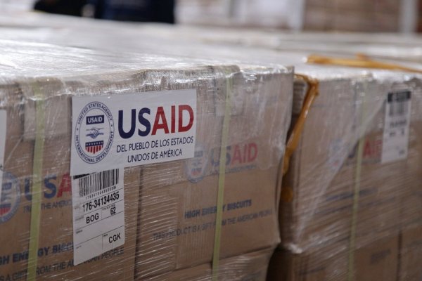 Die neue Trump-Regierung knöpft sich die Behörde für internationale Entwicklung USAID vor. (Archivbild) - © Sofia Toscano/colprensa/dpa