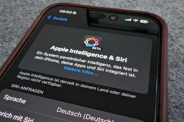 Hi, Apple Intelligence! In Deutschland gibt es KI-Funktionen im April. - © Till Simon Nagel/dpa-tmn