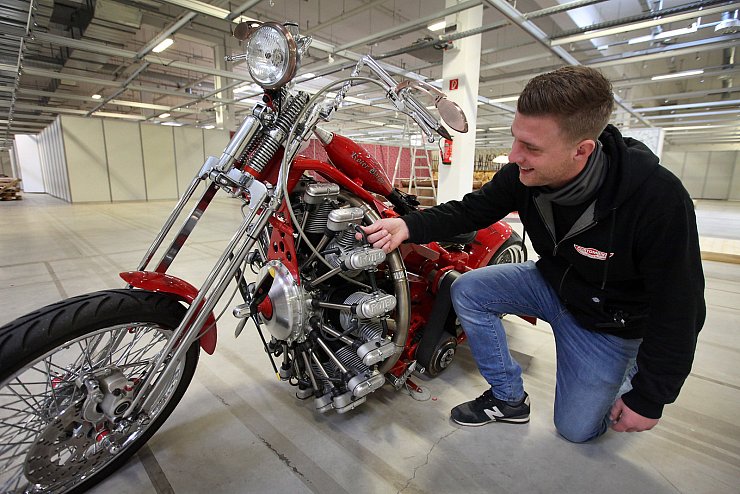 Die beliebte Motorradmesse Custombike steht wieder an. - © Bernhard Preuss
