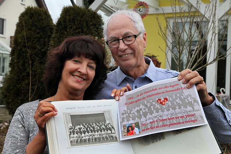 Karin und Paul Herbert hatten sich Jahrzehnte lang aus den Augen verloren - und dann doch die große Liebe gefunden. - © Bernhard Preuss