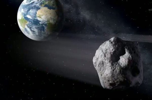 Der Asteroid 2024 YR4 könnte der Erde im Jahr 2032 gefährlich nahe kommen. (Symbolbild) - © -/ESA/P.Carril/dpa