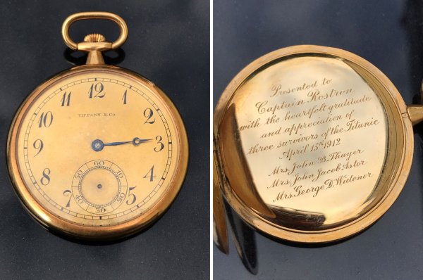 Drei Witwen wohlhabender Geschäftsleute schenkten die Uhr ihrem Retter. - © Henry Aldridge And Son/Henry Aldridge And Son via PA Media/dpa