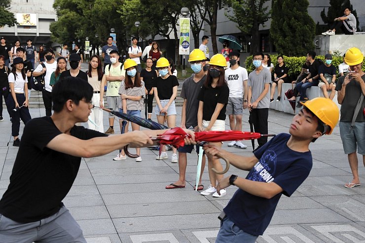 Proteste in Hongkong - &copy; Foto: Kin Cheung/AP