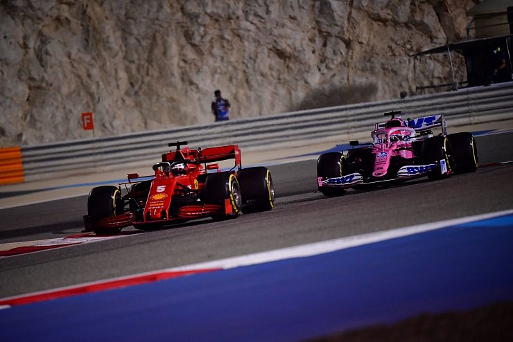 Vettel und Perez - &copy; Foto: Giuseppe Cacace/Pool AFP/AP/dpa