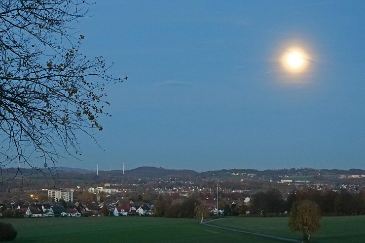 Supermond über Lippe - © Martin Düsterberg
