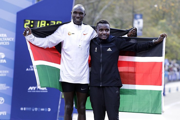New-York-Marathon-Sieger - &copy; Foto: Richard Drew/AP/dpa