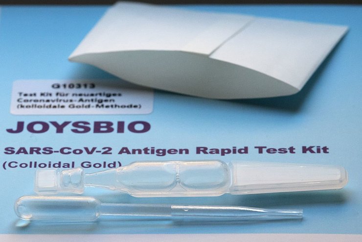 Corona-Schnelltest-Kit - &copy; Foto: Soeren Stache/dpa-Zentralbild/POOL/dpa