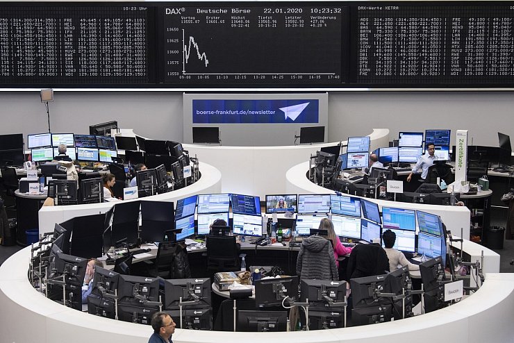 B&ouml;rse in Frankfurt - &copy; Foto: Boris Roessler/dpa