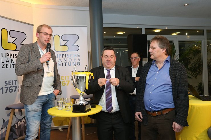 Auslosung der LZ-Cup-Endrunde - © Paul Cohen