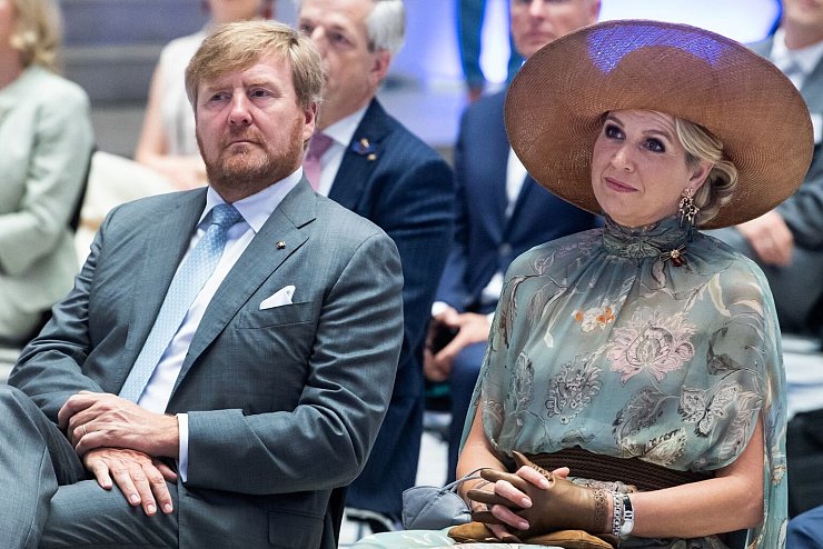 Niederl&auml;ndisches K&ouml;nigspaar - &copy; Foto: Bernd von Jutrczenka/dpa Pool/dpa