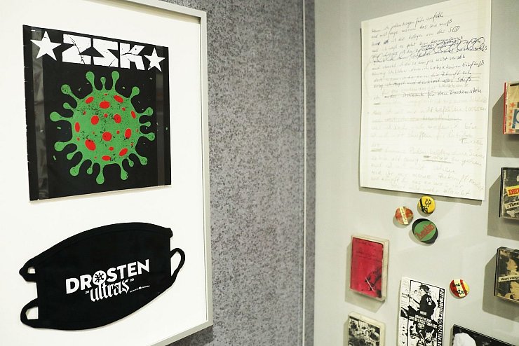 "Hits & Hymnen" im Haus der Geschichte - &copy; Foto: Oliver Berg/dpa