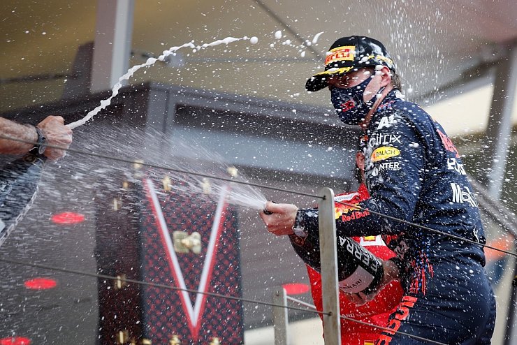 Max Verstappen - © Foto: Sebastien Nogier/Pool EPA/dpa