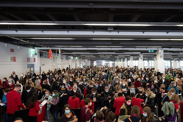 Frankfurter Buchmesse - &copy; Foto: Sebastian Gollnow/dpa