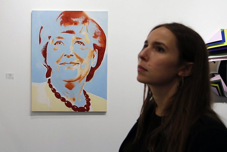 Pariser Kunstmesse FIAC - &copy; Foto: Francois Mori/AP/dpa