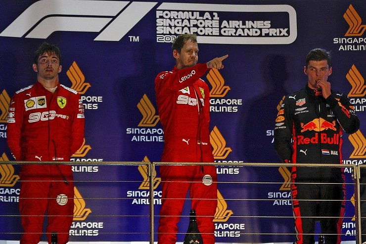 Podium - © Foto: Vincent Thian/AP
