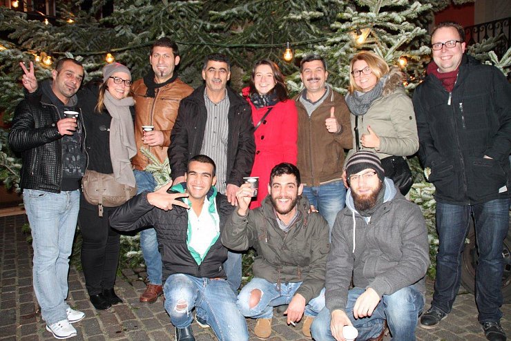 Der Kl&auml;schenauftakt hat viele Besucher nach Lemgo gezogen. - &copy; Judith Stracke