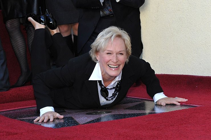 Glenn Close auf dem Walk of Fame - &copy; Foto: Abaca Lionel Hahn/Abaca/dpa