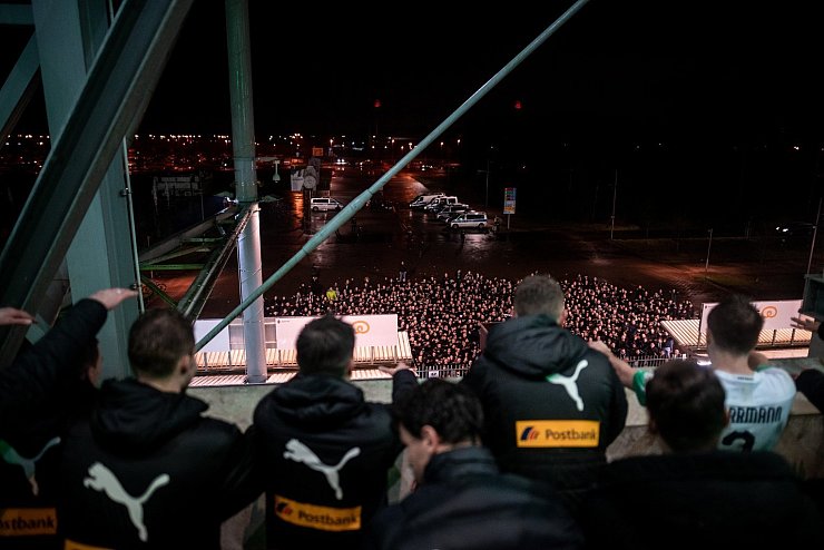 Feierstimmung - &copy; Foto: Fabian Strauch/dpa