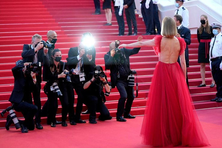 Filmfestival Cannes - Rosamunde Pike - &copy; Foto: Vadim Ghirda/AP/dpa