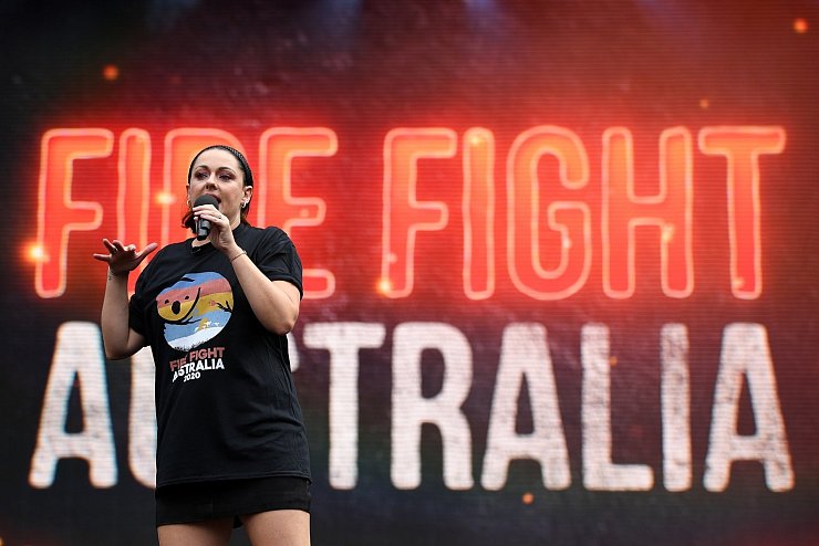 Celeste Barber - &copy; Foto: Joel Carrett/AAP/dpa