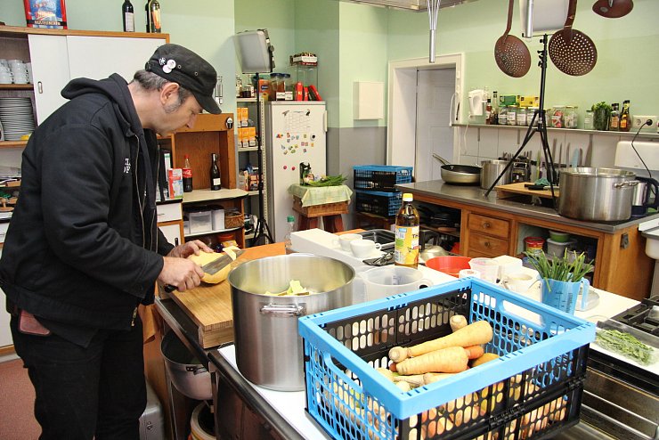 Die Kochprofis von RTL 2 waren zu Gast im Klosterkrug Falkenhagen. - &copy; Marianne Schwarzer