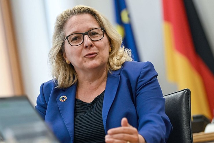 Svenja Schulze - &copy; Foto: Britta Pedersen/dpa-Zentralbild/dpa