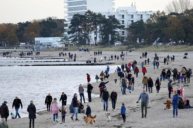 Timmendorfer Strand - &copy; Foto: Bodo Marks/dpa
