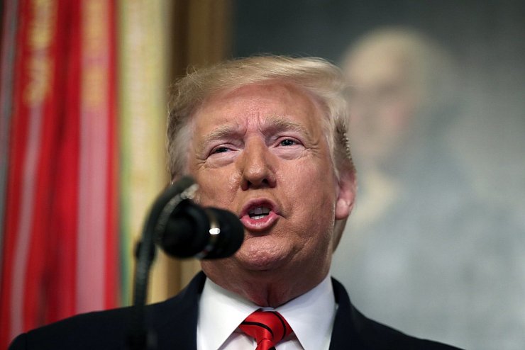 Trump verk&uuml;ndet Tod Al-Bagdadi - &copy; Foto: Andrew Harnik/AP/dpa