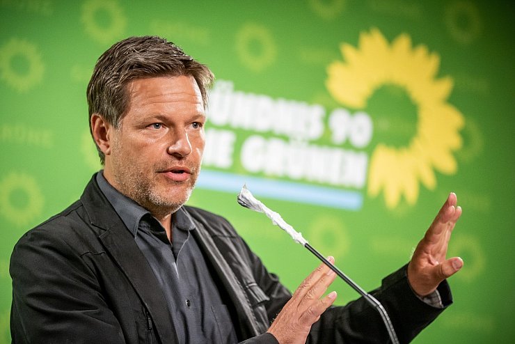 Grünen-Chef Habeck - © Foto: Michael Kappeler/dpa