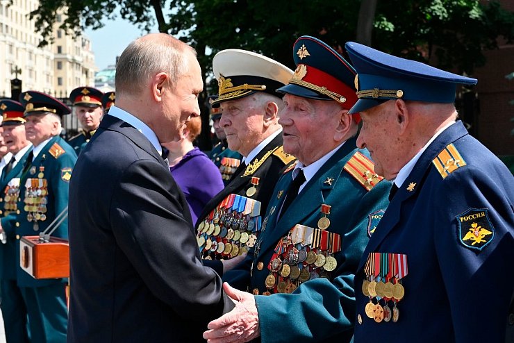 Putin in Moskau - &copy; Foto: Alexei Nikolsky/Pool Sputnik Kremlin/AP/dpa