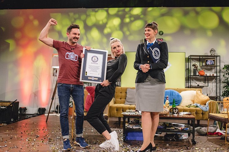 Weltrekord auf ARD-alpha - &copy; Foto: Fabian Stoffers/BR/dpa