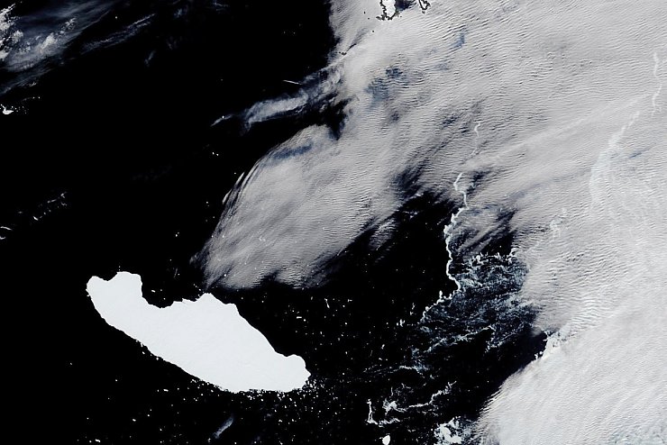 Eisberg A-68A - &copy; Foto: ---/NASA Earth Observatory/dpa