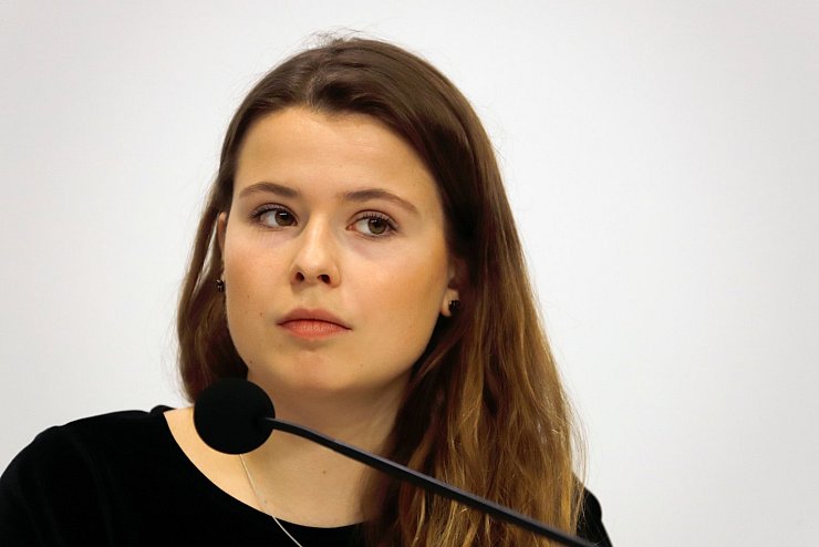 Klimaaktivistin Luisa Neubauer - &copy; Foto: Clara Margais/dpa