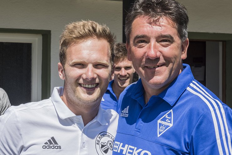 Testspiel zwischen dem Bezirksligisten SC Bad Salzuflen und dem Lemgoer A-Ligisten SG Hörstmar-Lieme. Die Kurstädter behielten mit 2:1 die Oberhand. - © EGON PENNER