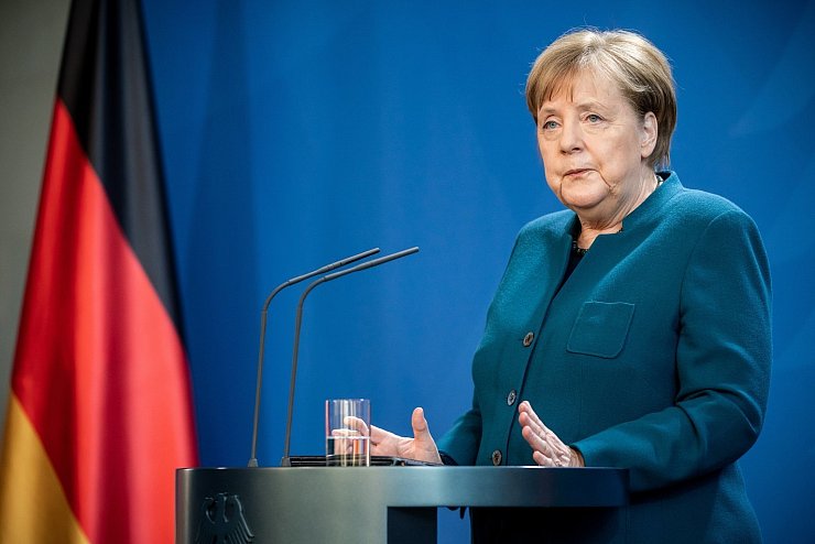 Angela Merkel - &copy; Foto: Michael Kappeler/dpa-pool/dpa