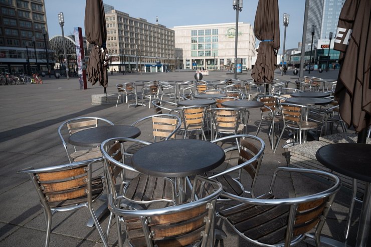 Gastronomie in Berlin - &copy; Foto: Christophe Gateau/dpa