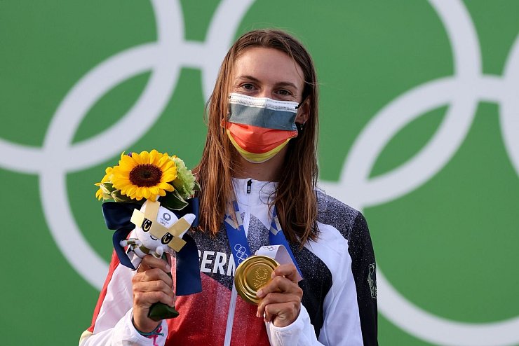 Erstes Gold - &copy; Foto: Jan Woitas/dpa