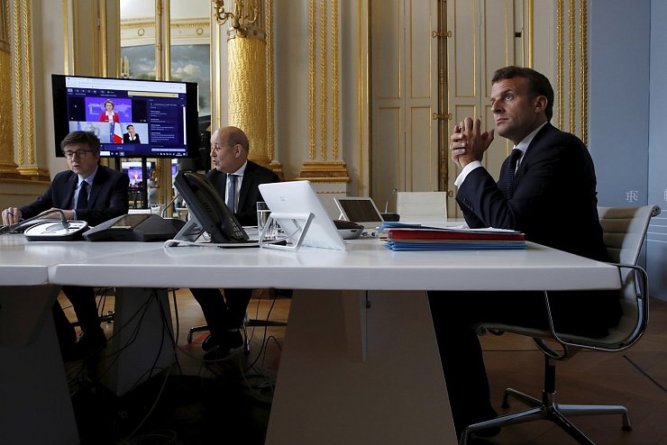Emmanuel Macron - &copy; Foto: Gonzalo Fuentes/POOL Reuters/AP/dpa