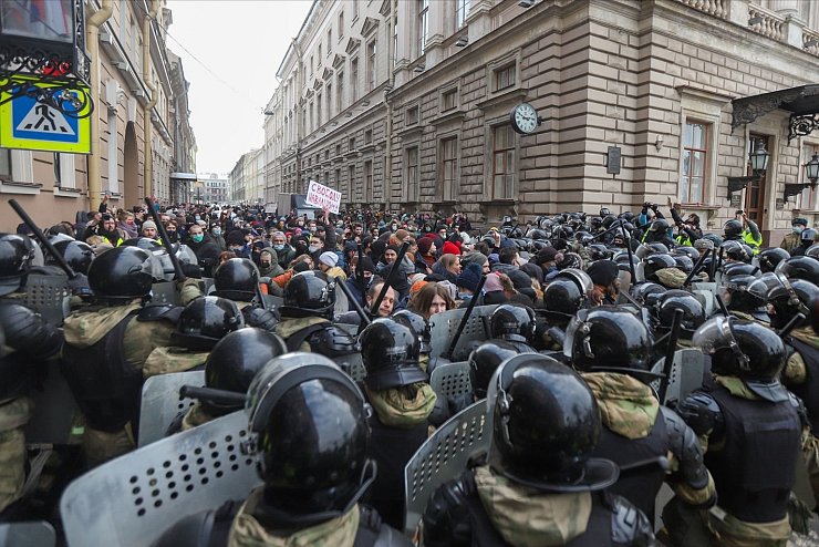 Nawalny-Proteste in Russland - &copy; Foto: Sergei Mikhailichenko/SOPA Images via ZUMA Wire/dpa