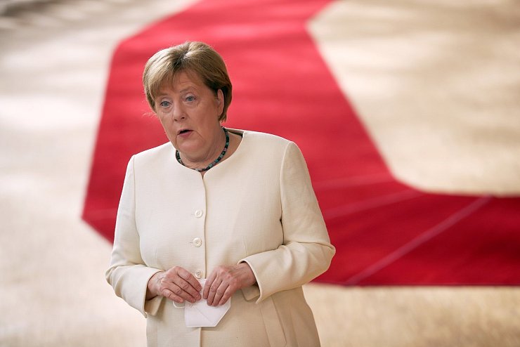 Merkel in Brüssel - © Foto: Francisco Seco/AP Pool/dpa