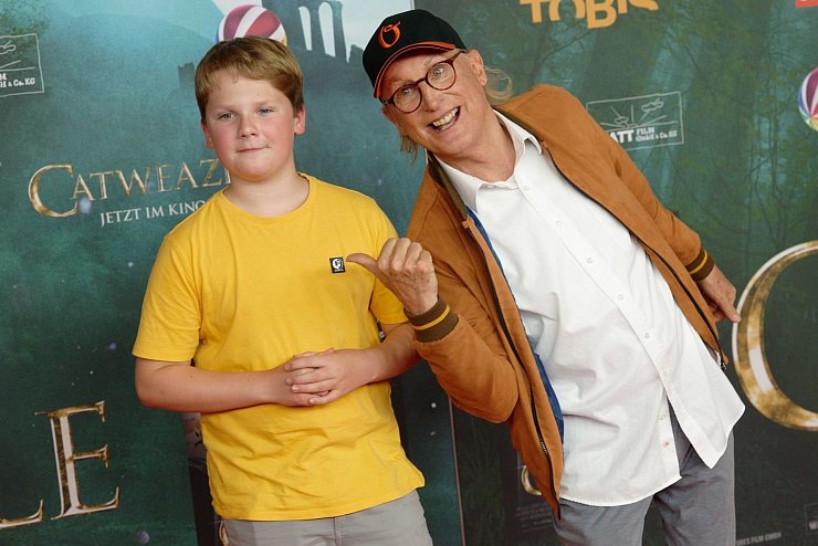 Premiere der Fantasy-Kom&ouml;die "Catweazle" - &copy; Foto: Henning Kaiser/dpa