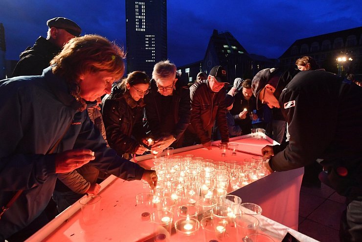 30 Jahre Friedliche Revolution - &copy; Foto: Hendrik Schmidt/dpa-Zentralbild/dpa